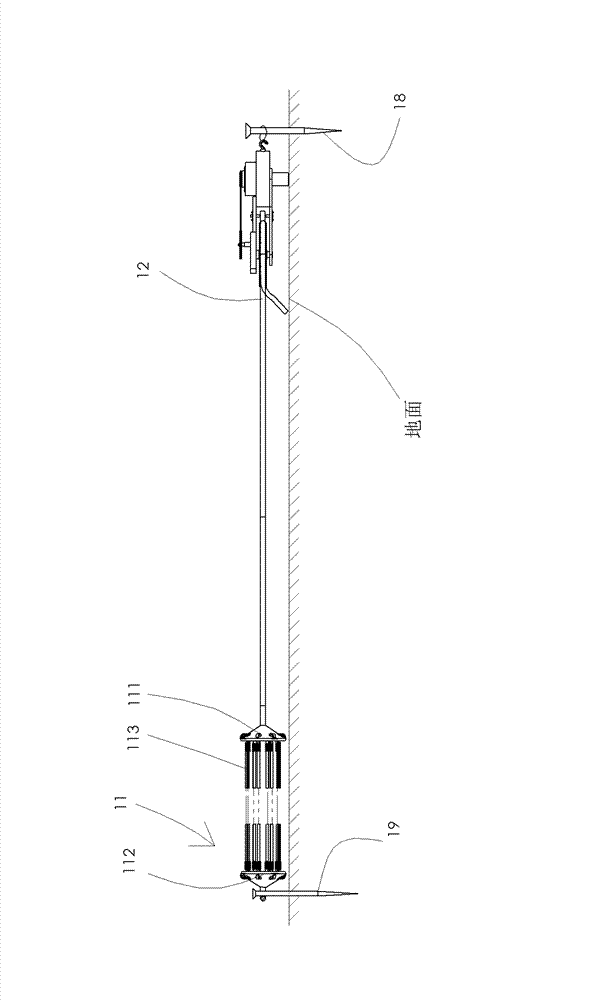 Automatic clutch elastic driving device for supplementing energy to flywheel battery and use method thereof