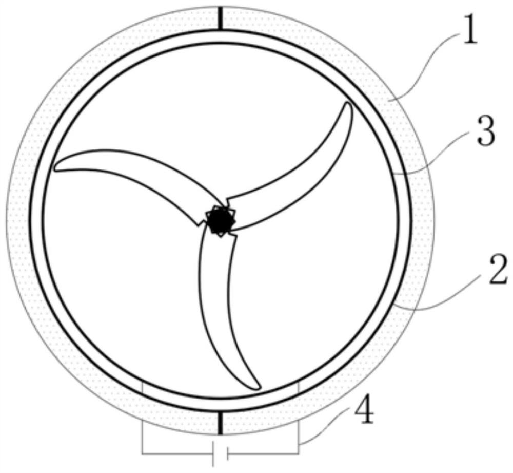 A device for repairing heavy metal polluted soil with ectopic magnetic field