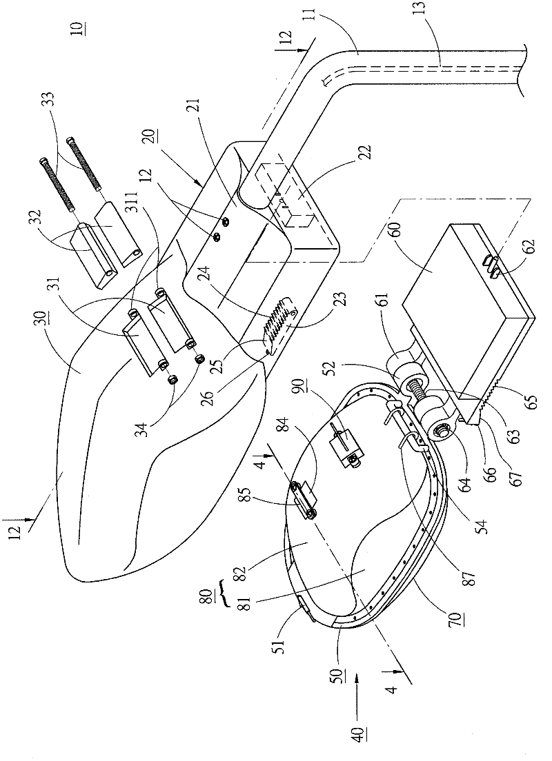 Multipurpose three-in-one quick dismantlement structure of streetlamp