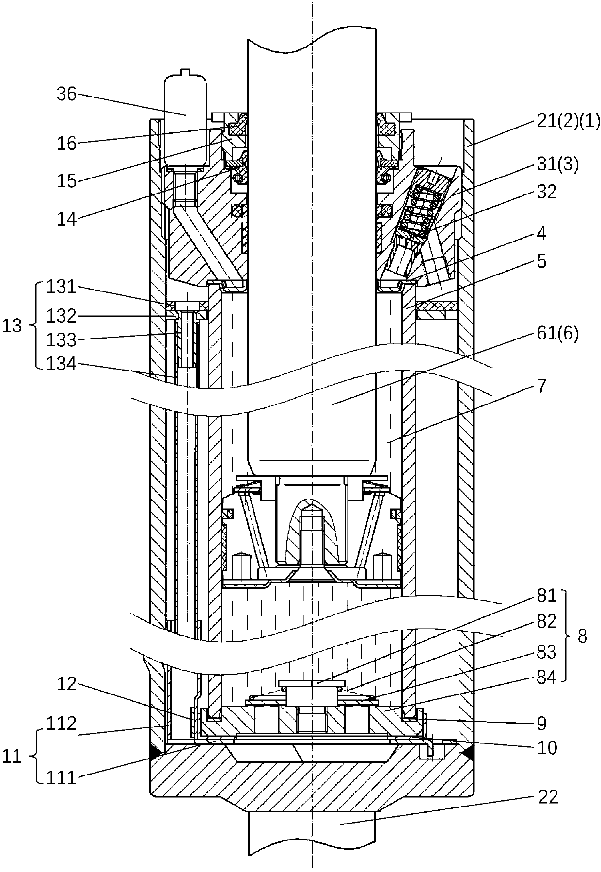 Test module, system and test method for testing damping valve of oil damper