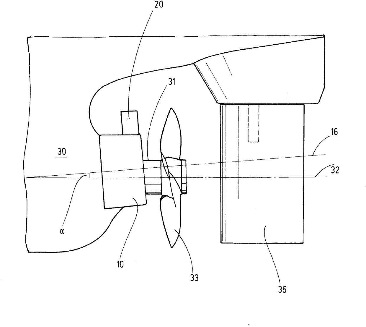 Device for lowering the fuel consumption of the propulsion of a watercraft