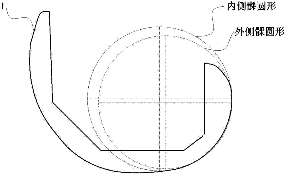 Femoral prosthesis and tibial prosthesis for artificial knee arthroplasty