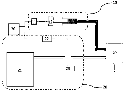 Airflow pulse shearing type single micro-droplet generating device