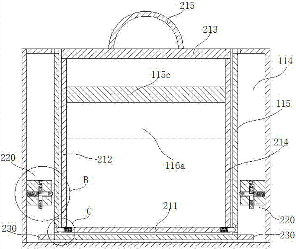 Precipitation device for treating small-particle-diameter precipitates in sewage