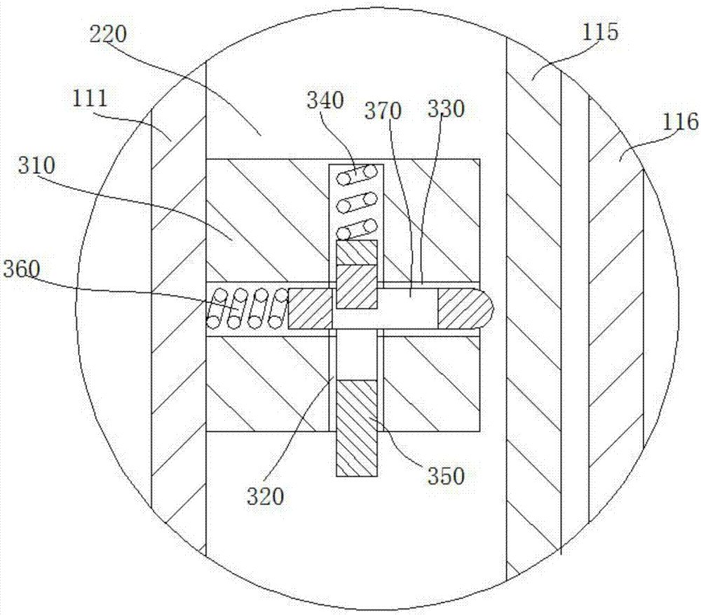 Precipitation device for treating small-particle-diameter precipitates in sewage