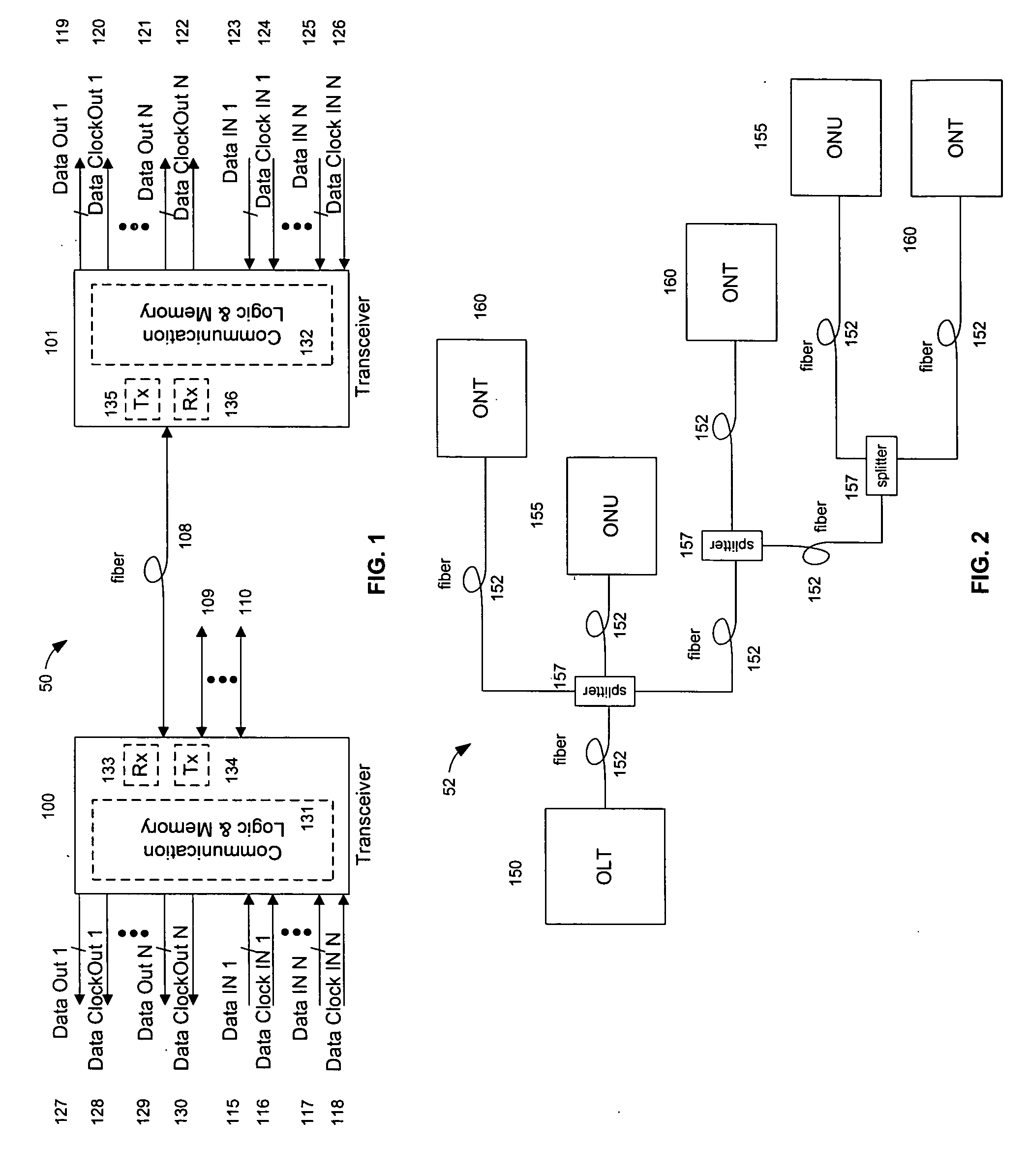 System and method for performing high-speed communications over fiber optical networks