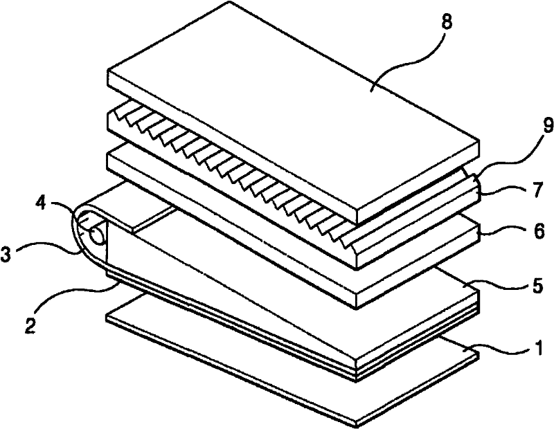 Optical prism sheet for backlight module