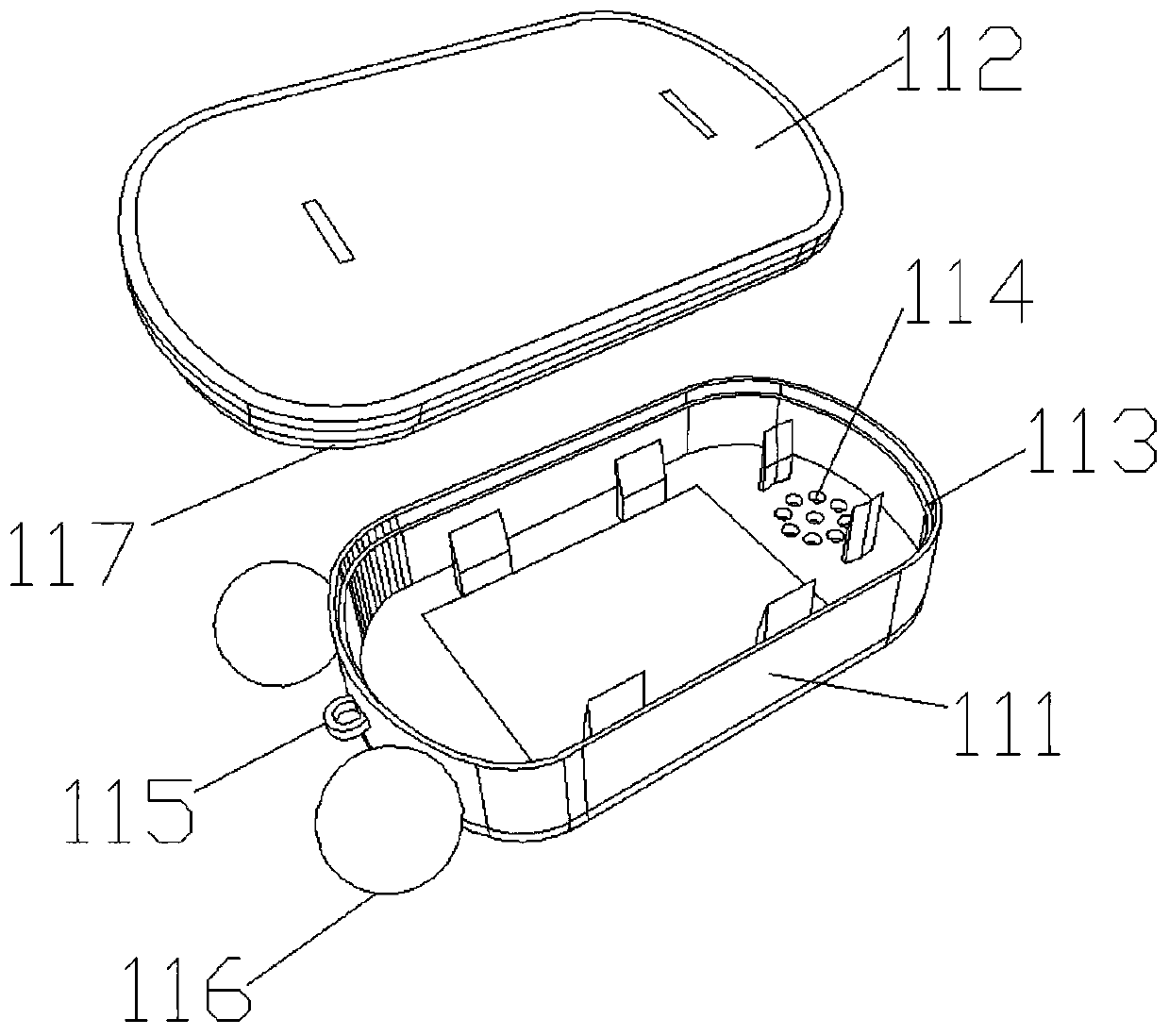 Being-away alarm system and method based on mobile phone Wi-Fi