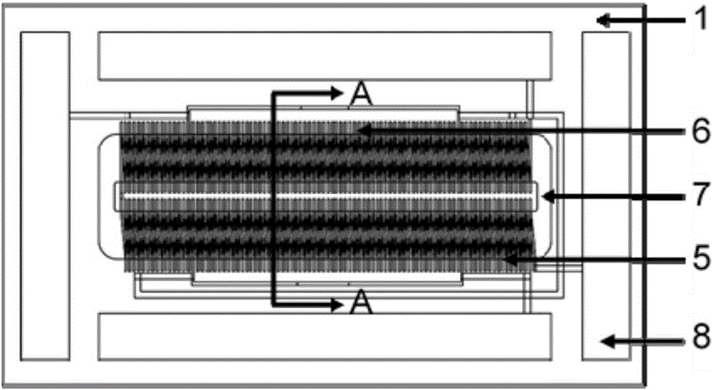 Micro fluxgate sensor