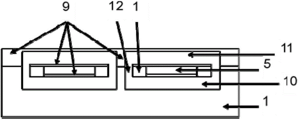 Micro fluxgate sensor