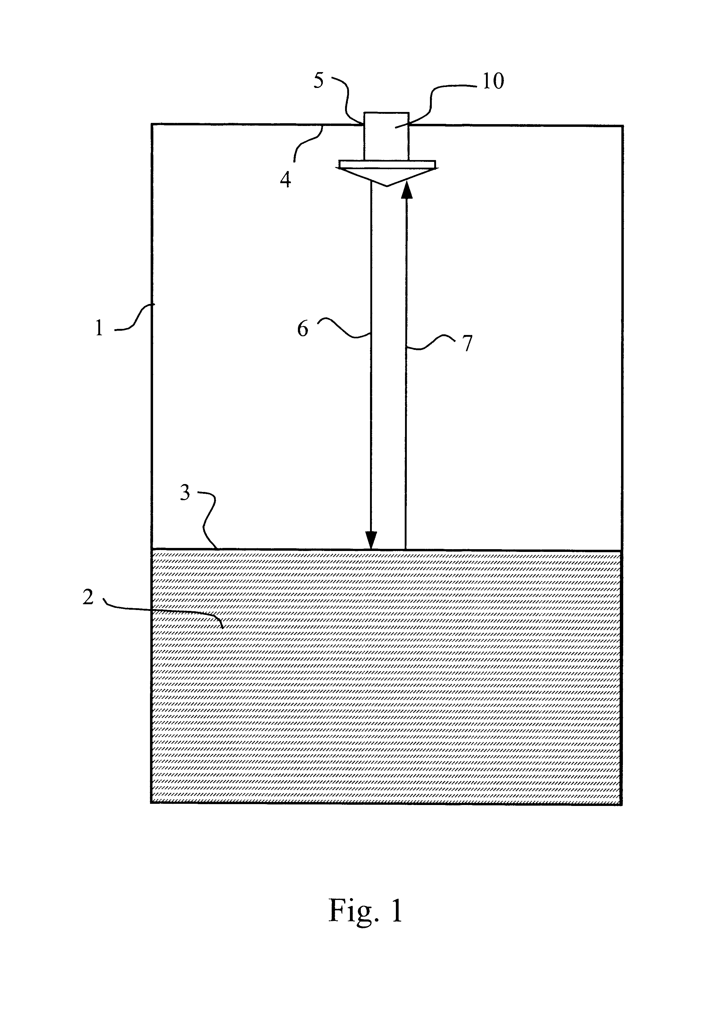 Device in a level gauging system