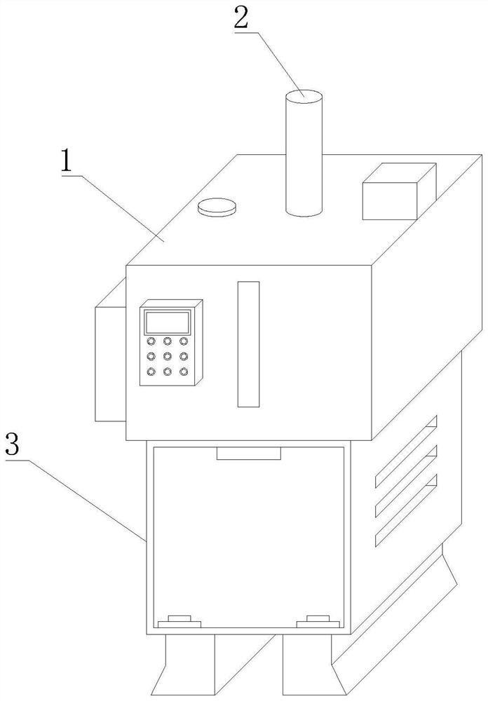 Antibacterial environment-friendly food packaging box and preparation process thereof