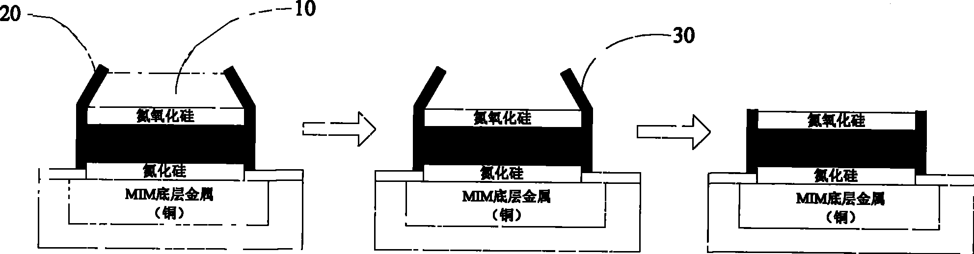 Method for eliminating residual polymer of etching procedure