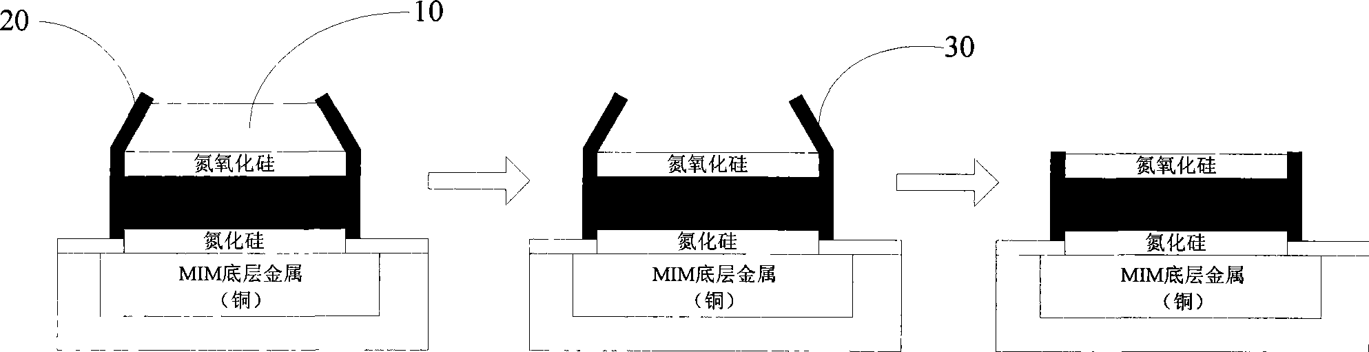 Method for eliminating residual polymer of etching procedure