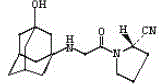 Stable vildagliptin compound