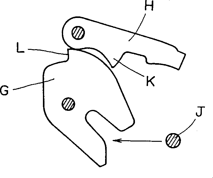 Device for holding vehicle sliding door at full-open position