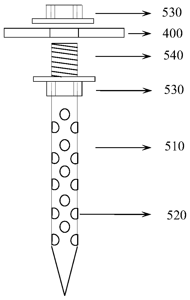 Device and method for solving medium layer blockage in ecological management engineering