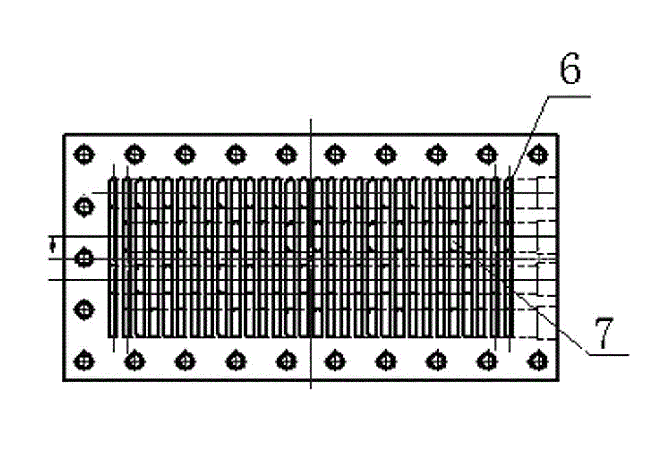 High-efficiency air blocking-free honeycomb cellular type heat exchanger