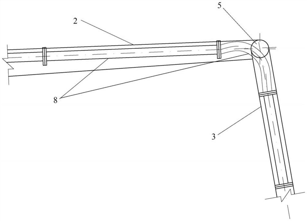 Septic tank sludge treatment vehicle with control arm