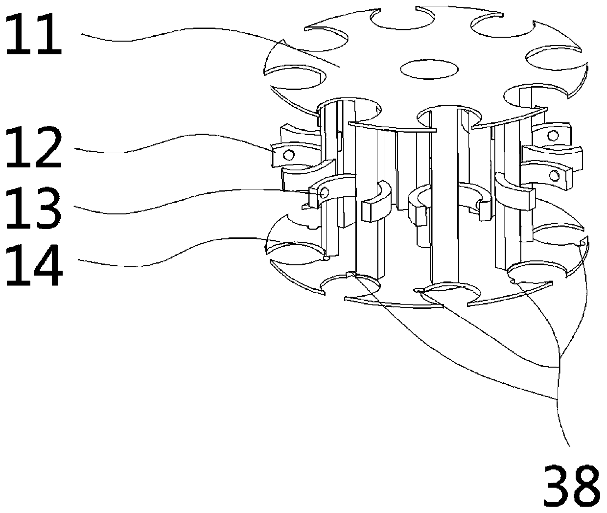 Sampling structure and method of nearshore marine water quality and sediment