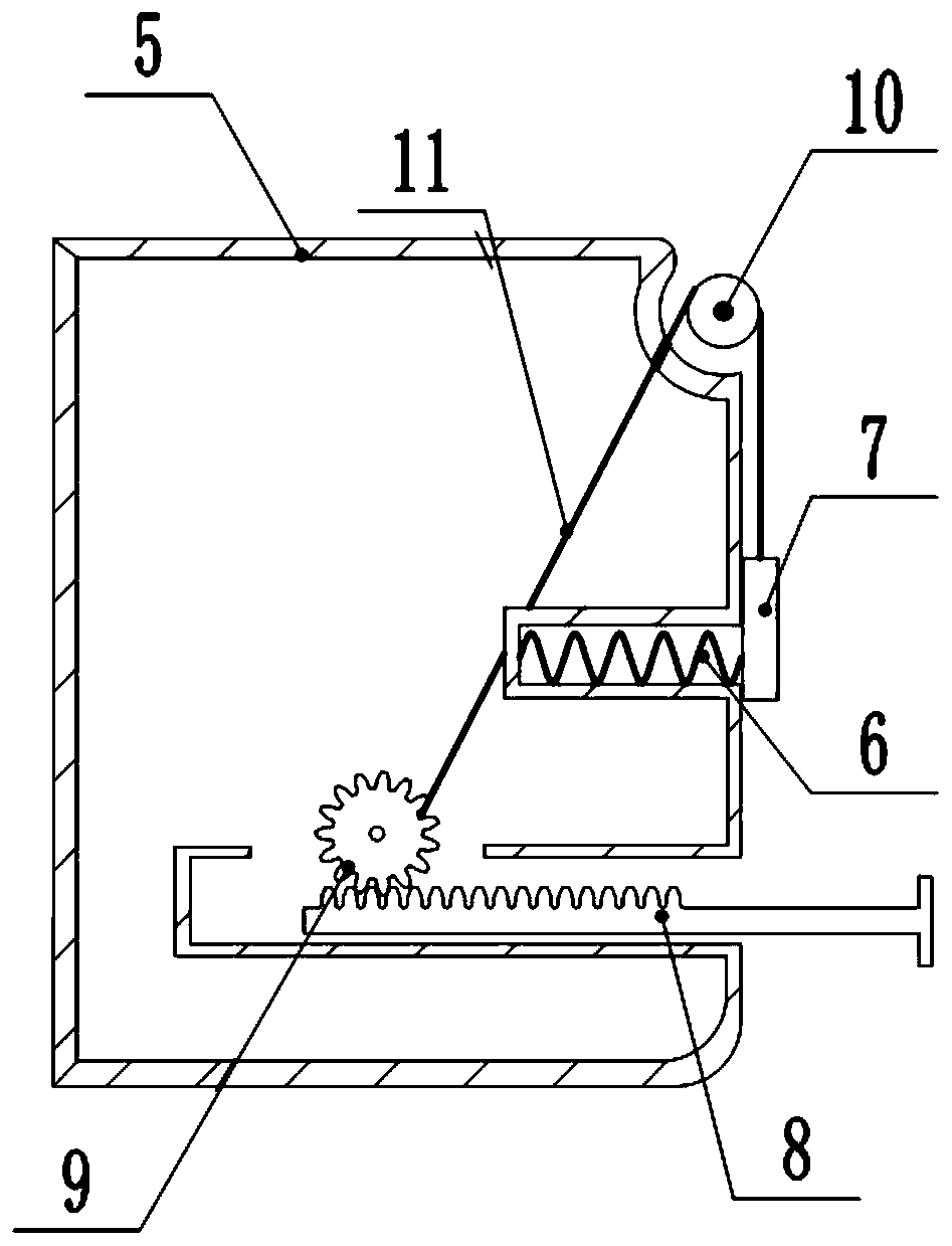 Residential access control anti-collision barrier