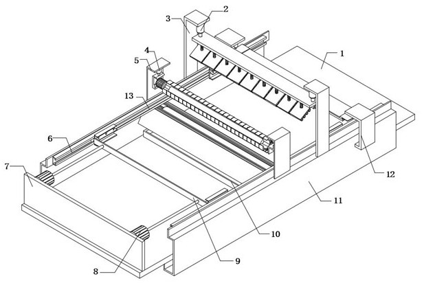 A derusting device for daily maintenance of steel structures