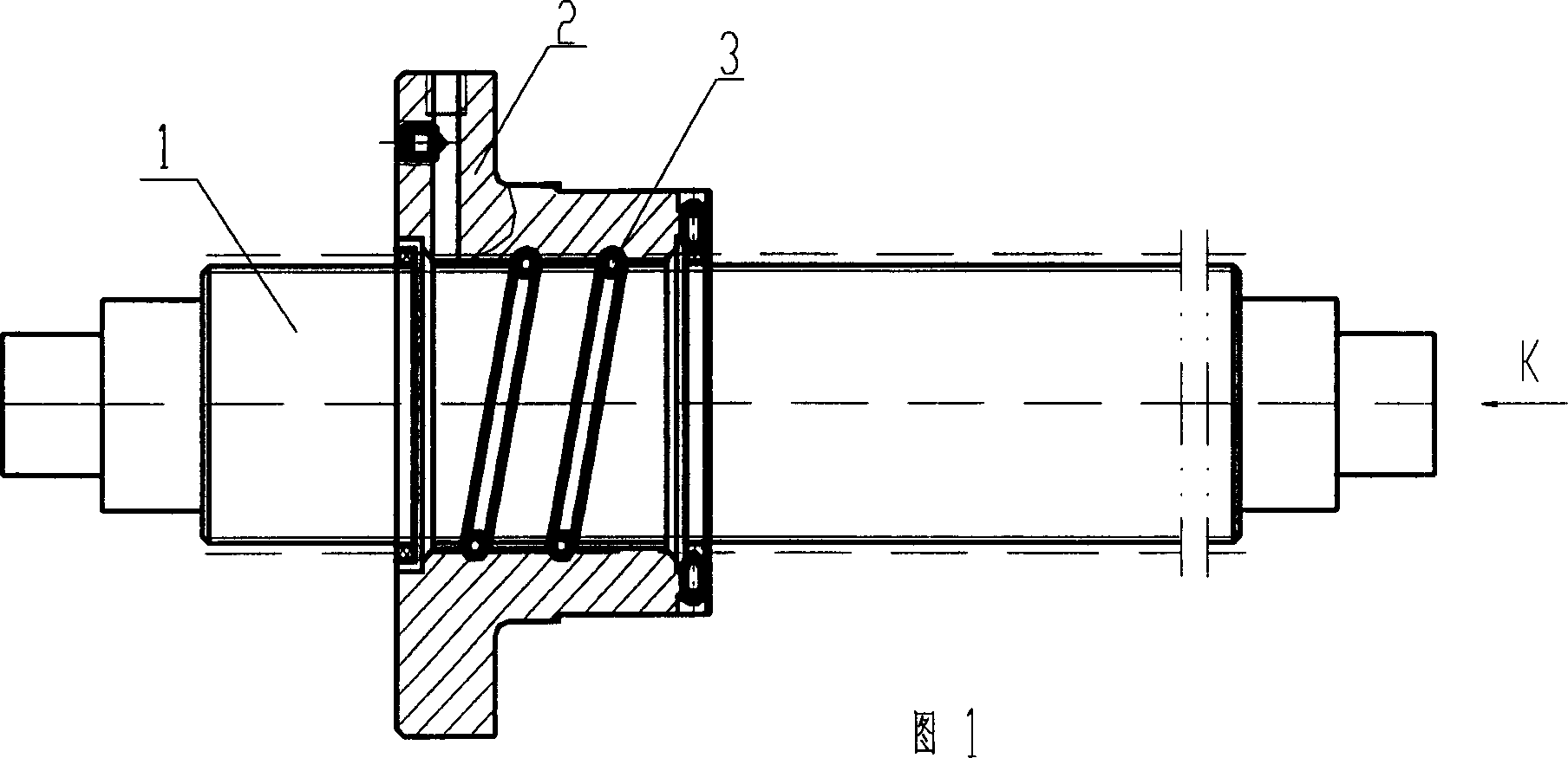 Inner loop end block type ball screw pair