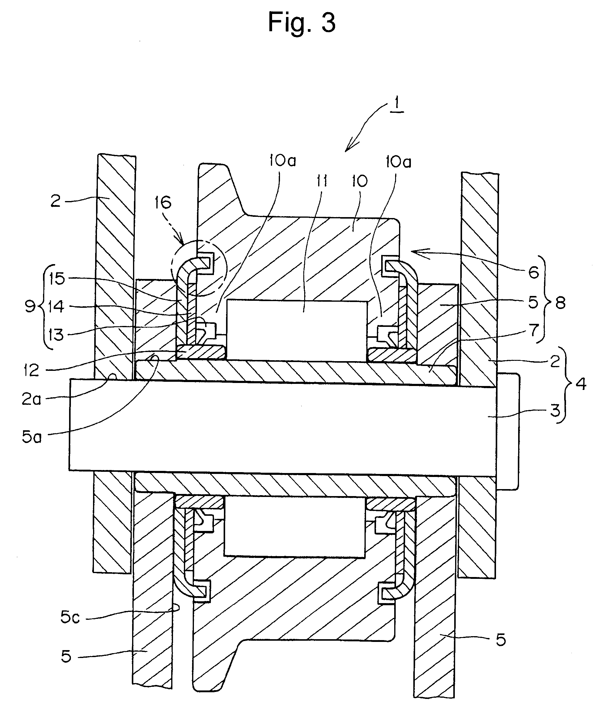 Bearing roller chain