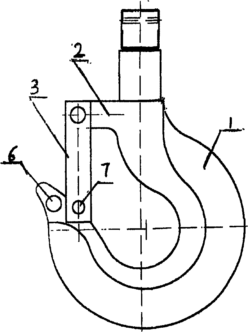 Safety lifting hook and manufacturing method thereof