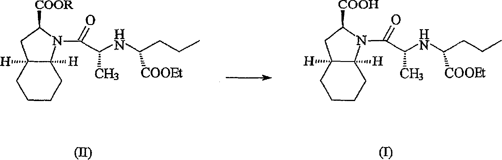 Hydrated perindopril salt, preparation method thereof and composition containing the same