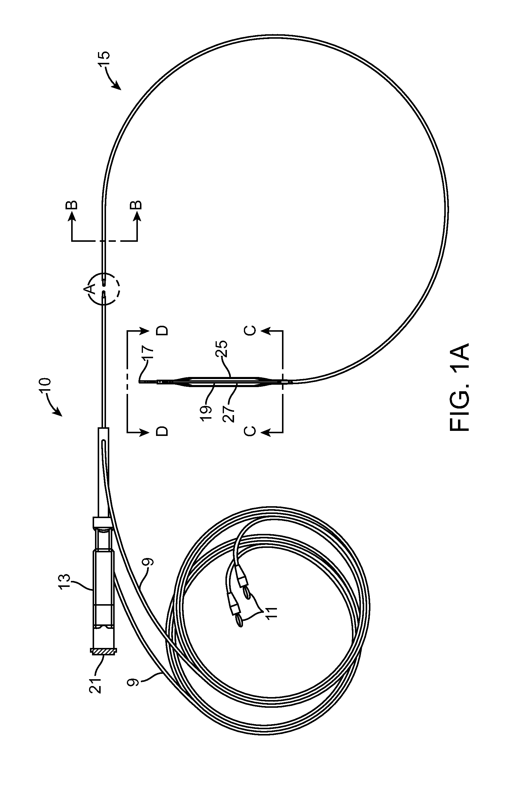 Irreversible electroporation device and method for attenuating neointimal formation