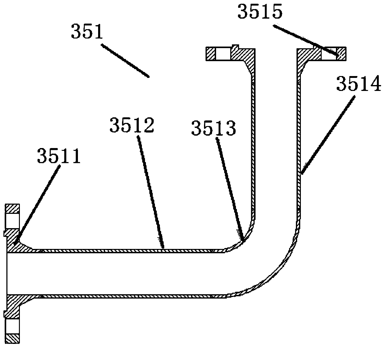 Low-pressure critical heat flux density experiment system and method