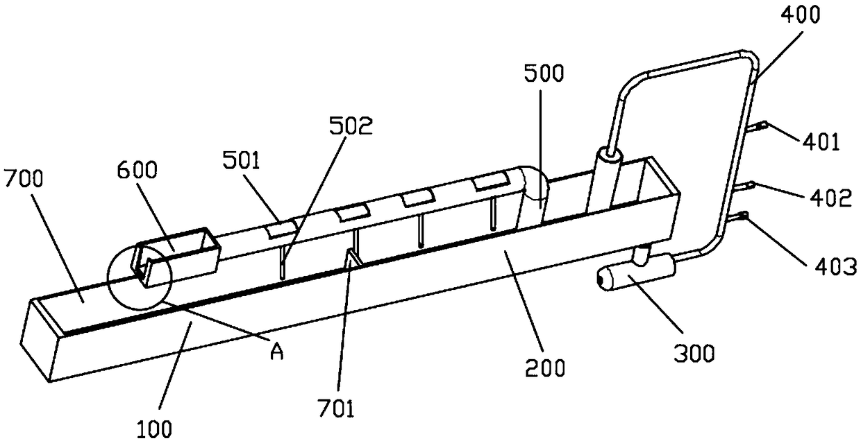 Non-full-tube flow calibration device