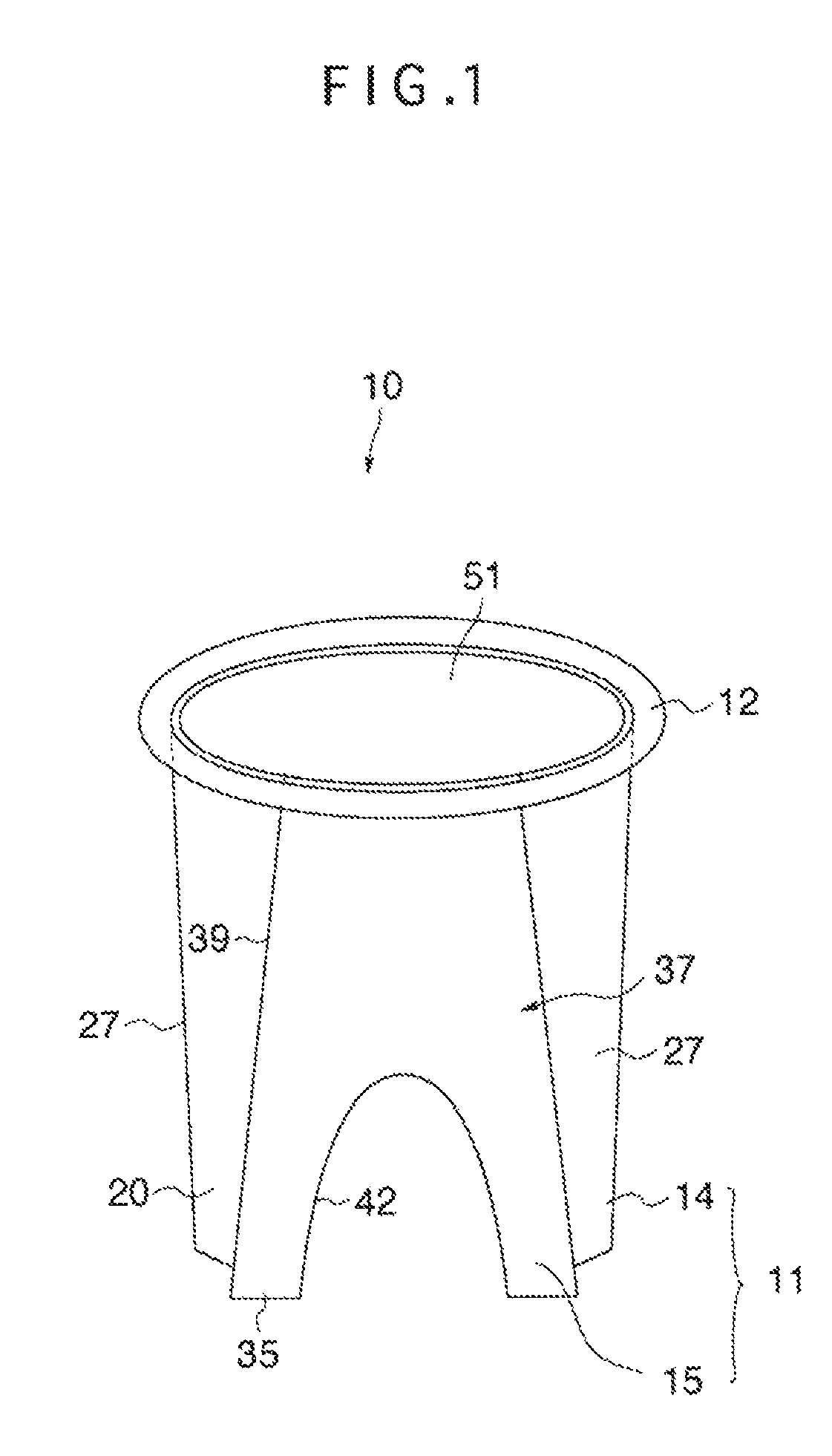 Stentless artificial mitral valve