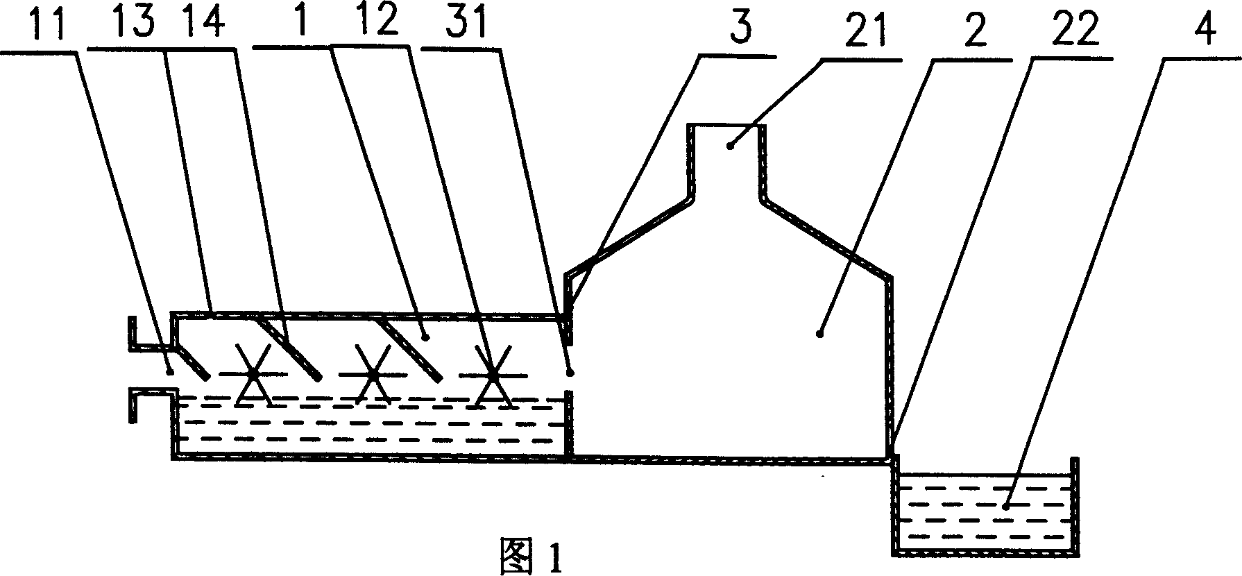 Decontamination equipment for exhaust gas