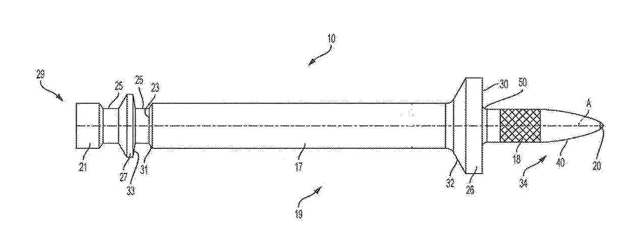 Composite deck fastener