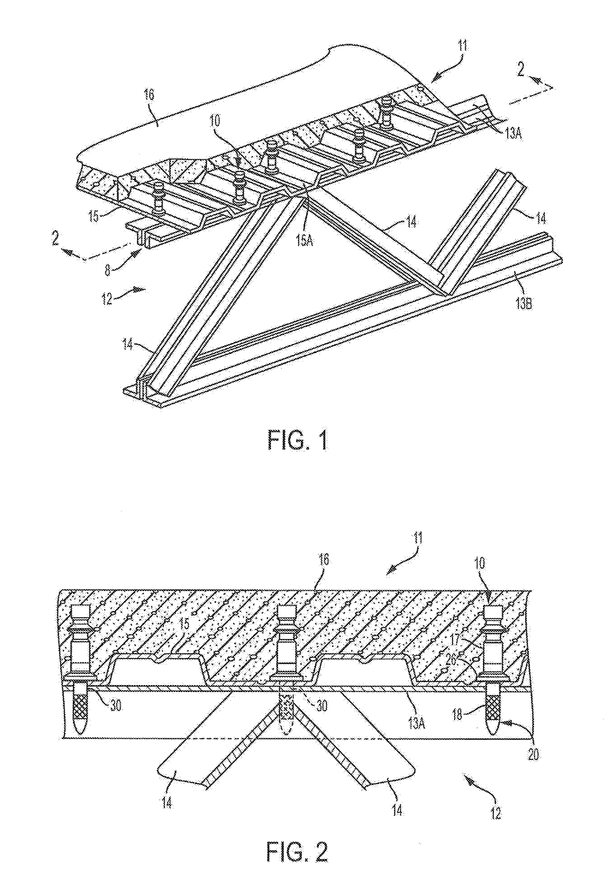 Composite deck fastener