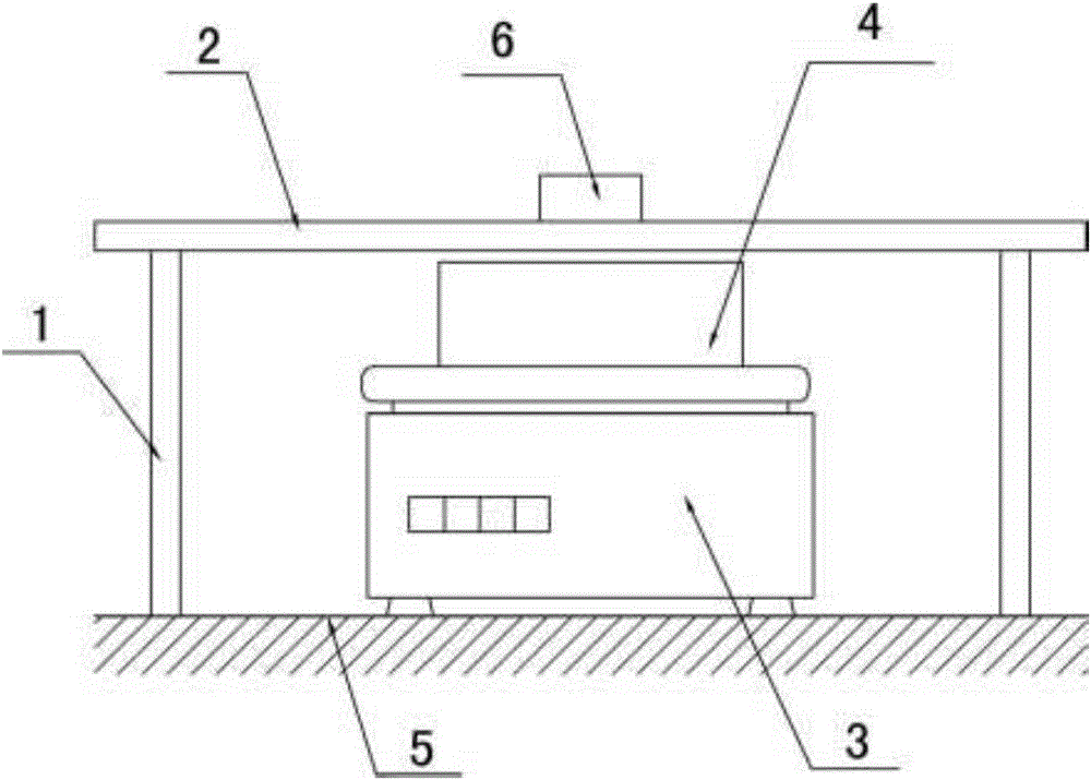 Device for testing magnetic flux of magnetic component