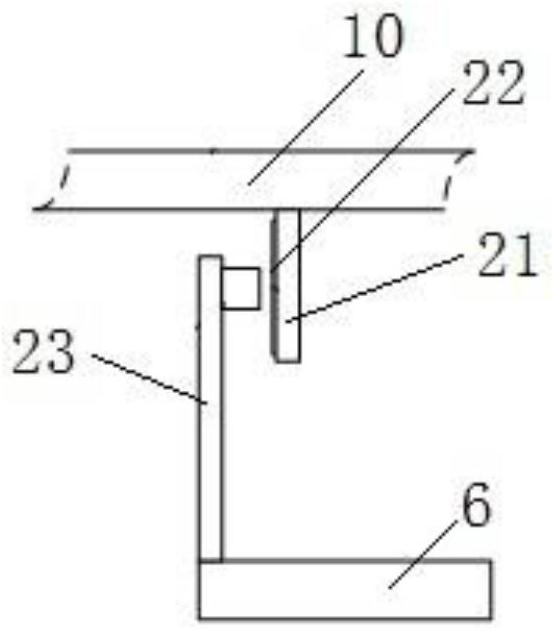 Object mass center measuring device and object mass center measuring method