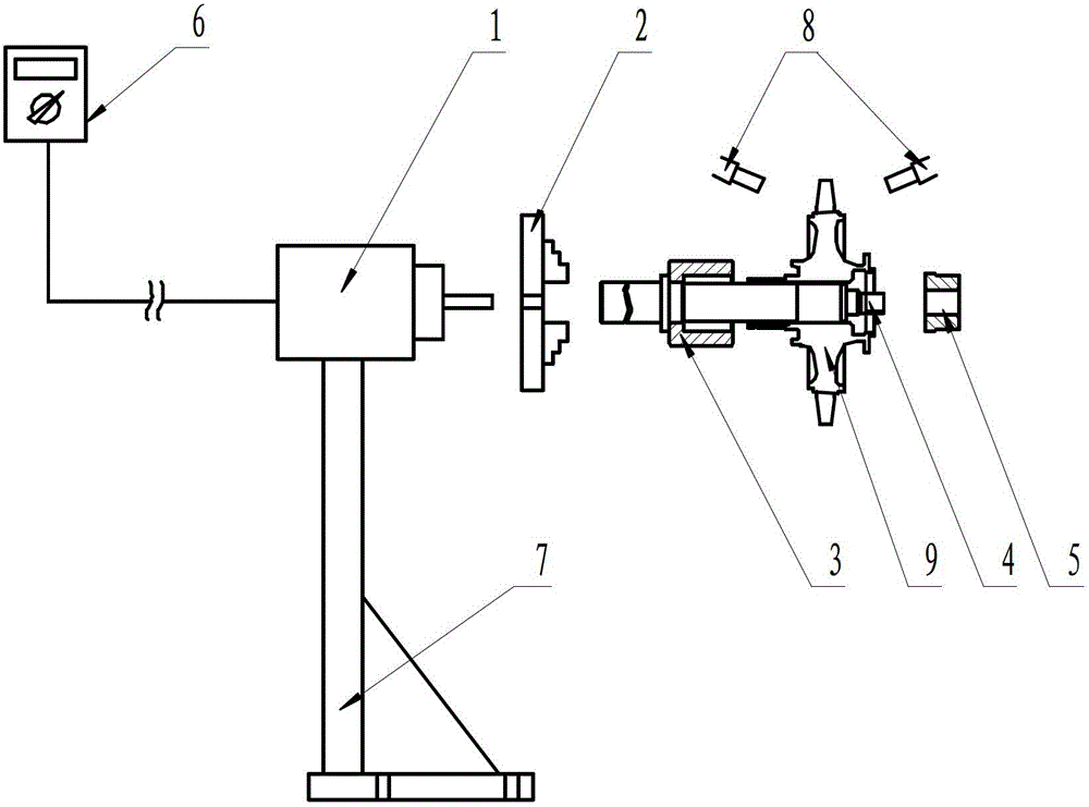 Stress peening device