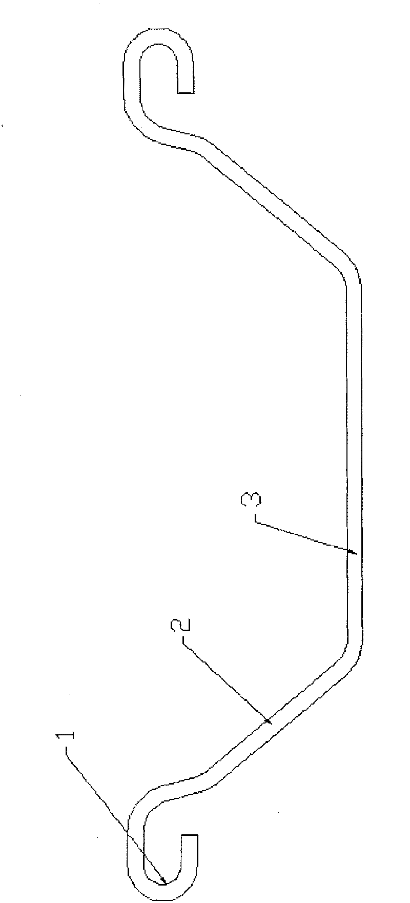 Manufacturing technique of cold-bending steel sheet pile