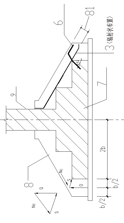 Novel foundation strengthening method and structure