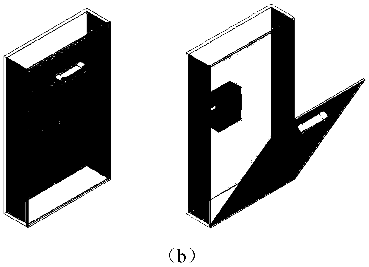 Fixed visual electromagnetic signal shielding device