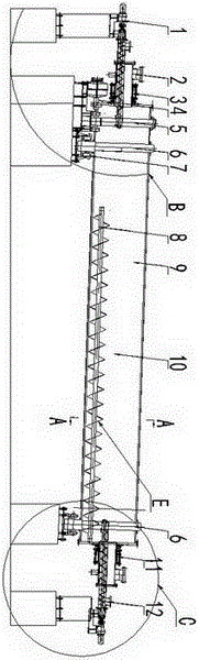 Using method of reactivation drying rotary furnace for preparing activated clay