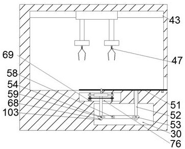 Stable stirring machine capable of automatically cutting cement bags