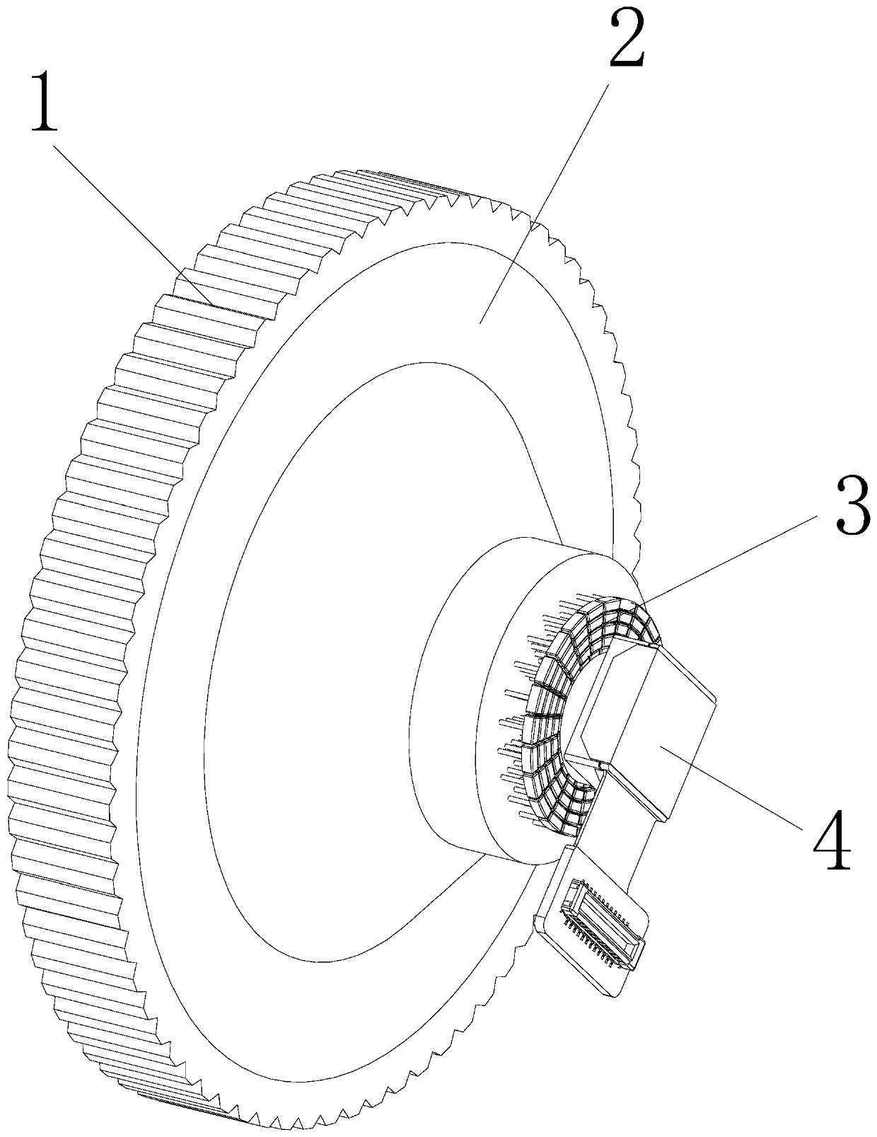 Universal focusing ring suitable for different lenses and implementation method thereof