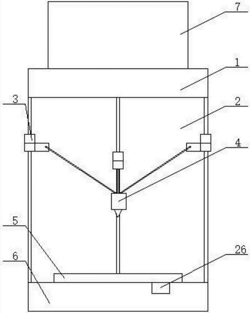 Chocolate 3D printer having automatic feeding function