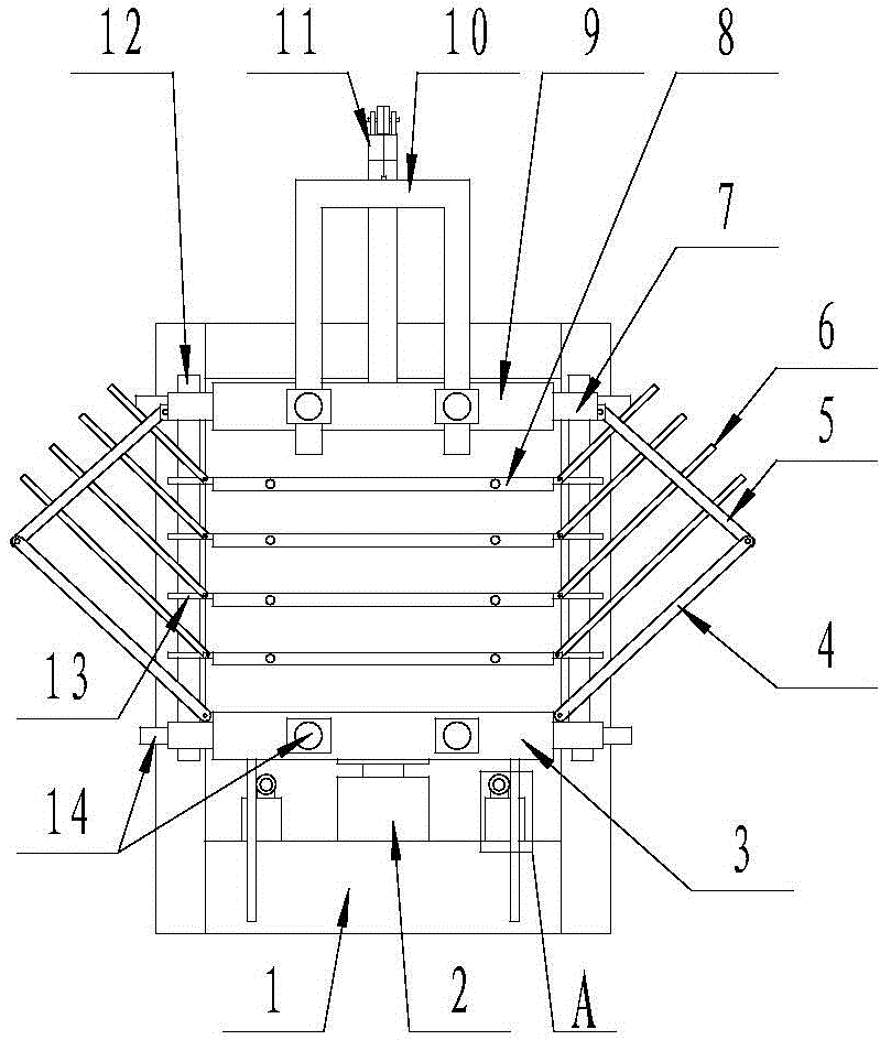 Multilayer thermal press for sheet material