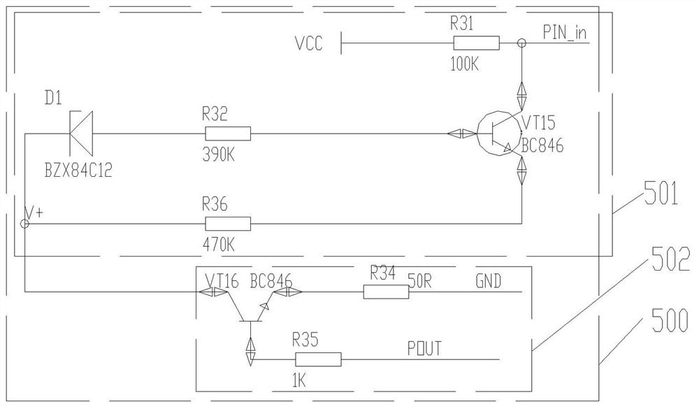 Bus terminal controller, bus communication power supply system and communication power supply method thereof