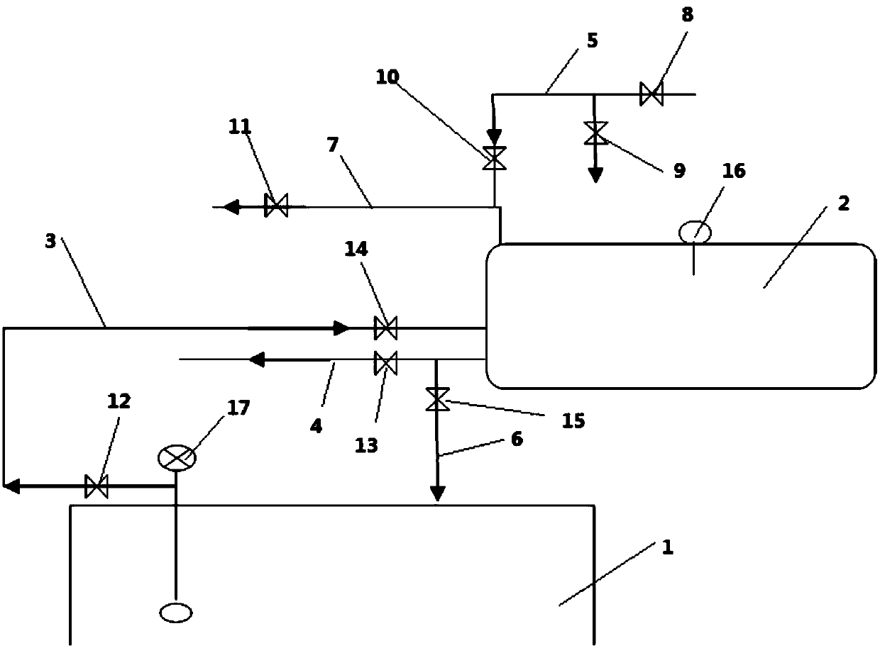 Pressure relief device for sulfur-dissolving filter